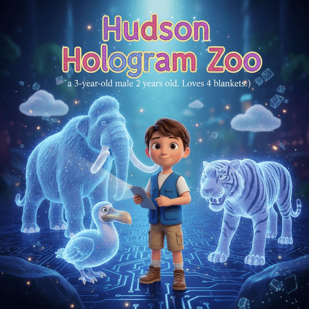 Cover of Hudson's Hologram Zoo