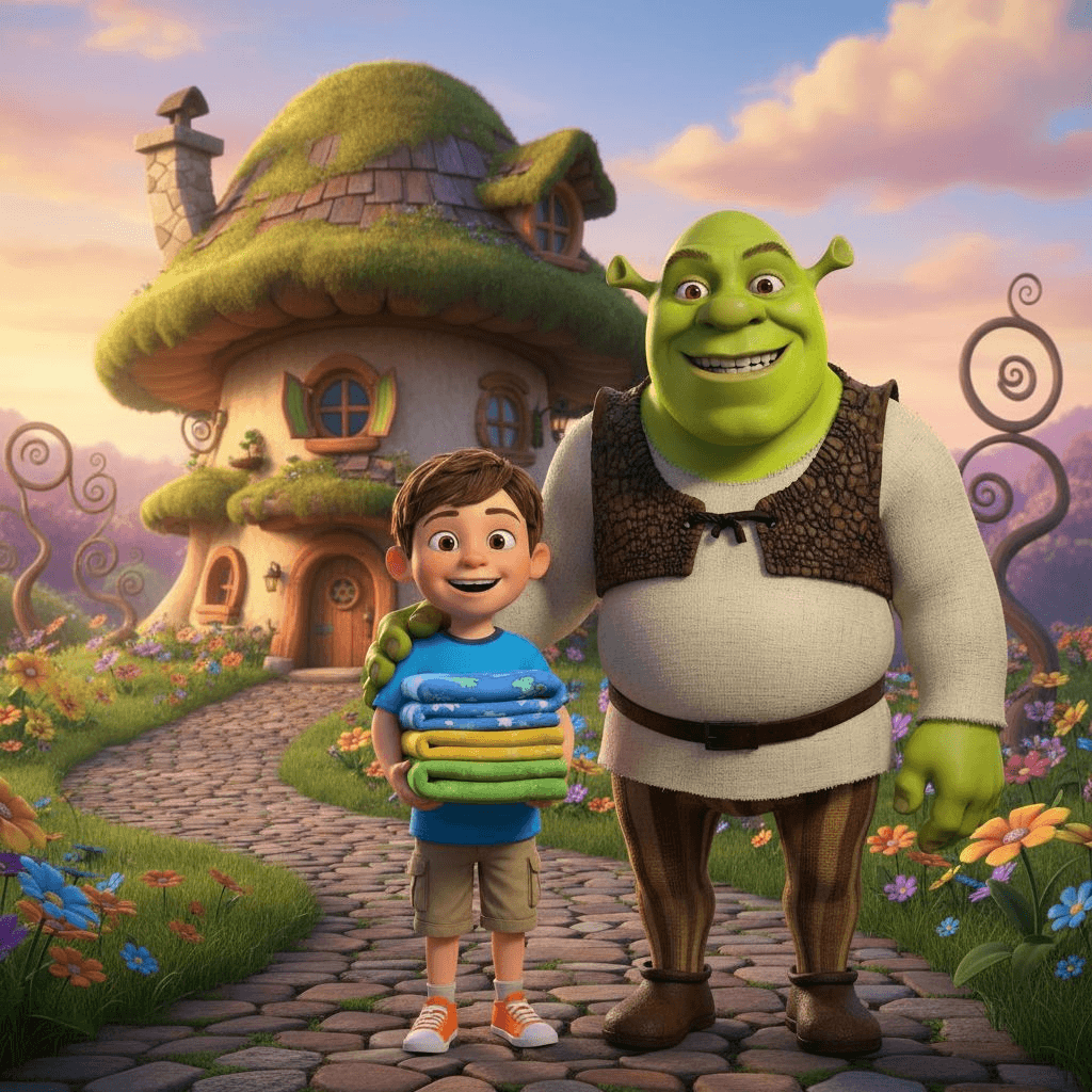 Hudson and Shrek's Big Adventure